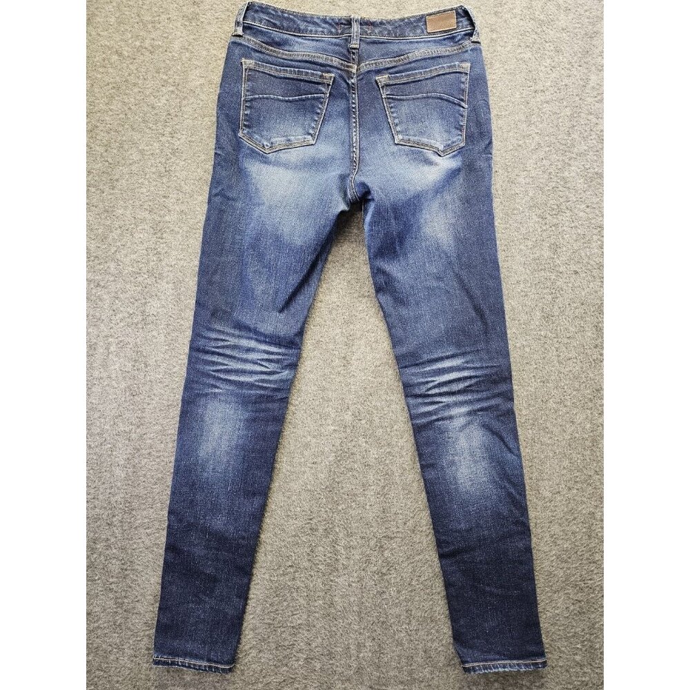 Dear John Gisele High Waisted Skinny Jeans Women's Size 25 Dark Wash Denim - Picture 2 of 11